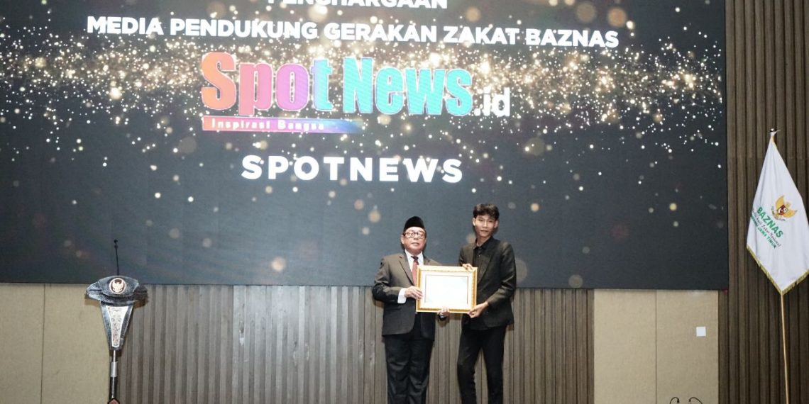Spotnews Berhasil raih penghargaan baznas jatim award di Batu
