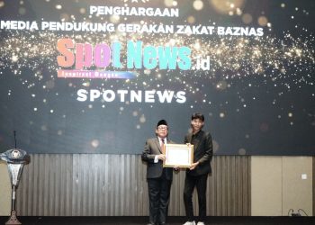 Spotnews Berhasil raih penghargaan baznas jatim award di Batu