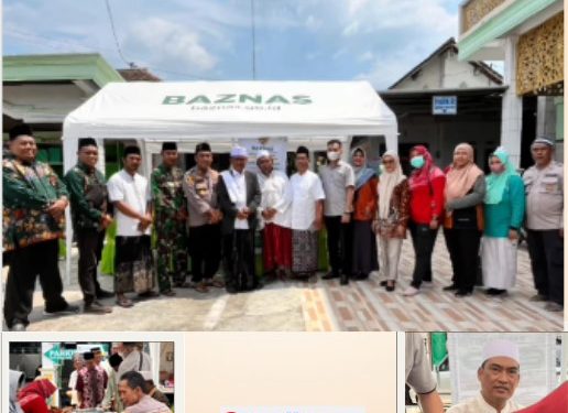 Baznas Kab. Kediri Laksanakan Program Jumat Berkah dan pengobatan gratis bersama dengan Dinas Kesehatan Kab. Kediri