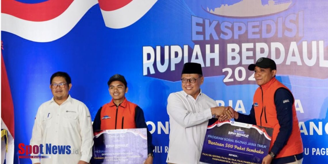 BAZNAS Jatim Dukung Ekspedisi Rupiah Berdaulat (ERB) 2024 dengan Salurkan 500 Paket Sembako untuk Masyarakat 3T