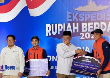 BAZNAS Jatim Dukung Ekspedisi Rupiah Berdaulat (ERB) 2024 dengan Salurkan 500 Paket Sembako untuk Masyarakat 3T