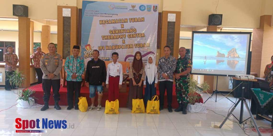Para Difabel Tuban Terima Bansos dari Baznas pada Program Asistensi Provinsi Jatim