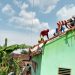 BAZNAS Ngawi dan Masyarakat Gerak Cepat Renovasi Atap Sekolah Yang Ambrul Akibat Hujan Deras