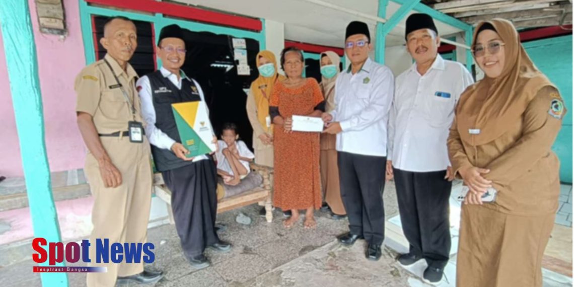 BAZNAS Banyuwangi Salurkan Bantuan Pemenuhan Nutrisi dan Pemulihan Gizi untuk Vita Aura Septia