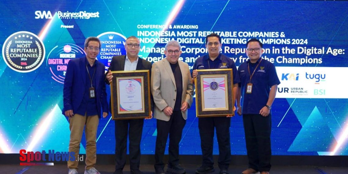 BAZNAS Raih Penghargaan Indonesia Digital Marketing Champion Award 2024