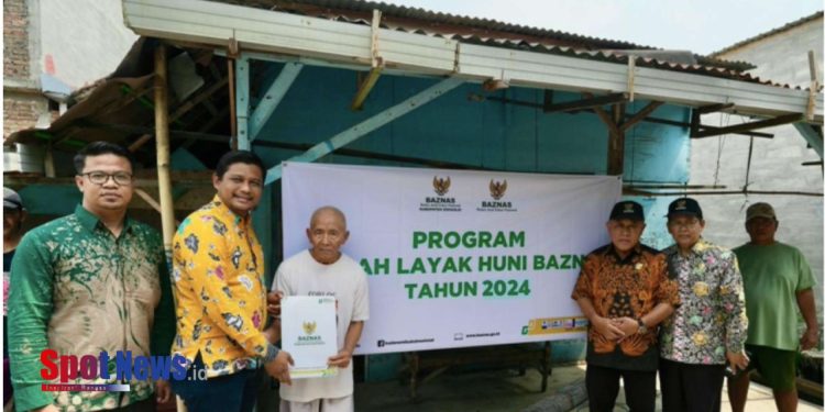 Baznas Sidoarjo Memulai perbaikan rumah tak layak huni (RTLH) di Kec.Buduran ,Sidoarjo
