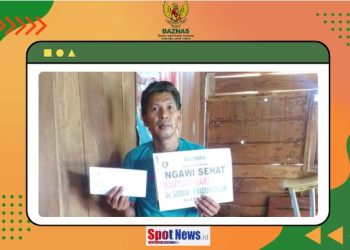 Program Baznas Ngawi Sehat Berikan Bantuan Pembelian Kaki Palsu Bagi Kaum Dhuafa Fakir