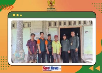 Program BAZNAS Jawa Timur & BAZNAS Kab. Ponorogo berhasil Mewujudkan Rumah Layak Huni Bapak Mesenu di Ponorogo