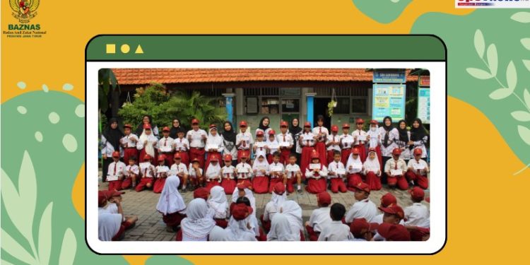 Baznas Kab.Sidoarjo Berbagi Kebahagiaan di Hari Guru: SDN Gemurung dan Baznas Bantu 35 Siswa Yatim dan Dhuafa