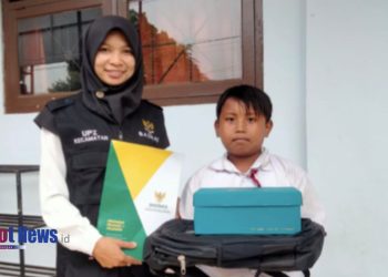 BAZNAS Banyuwangi Bantu Siswa Kelas 3 SD yang Tinggal Bersama Kakek, Tanpa Diketahui Keberadaan Orang Tua