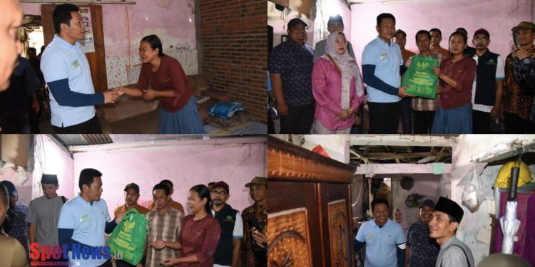 Plt. Bupati Sidoarjo dan Baznas Siapkan Program Bedah Rumah untuk Firia Setianingsih