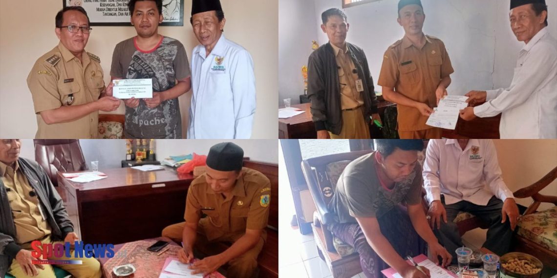 Baznas Kabupaten Bondowoso Salurkan Bantuan untuk Korban Puting Beliung di Desa Pukuwesi