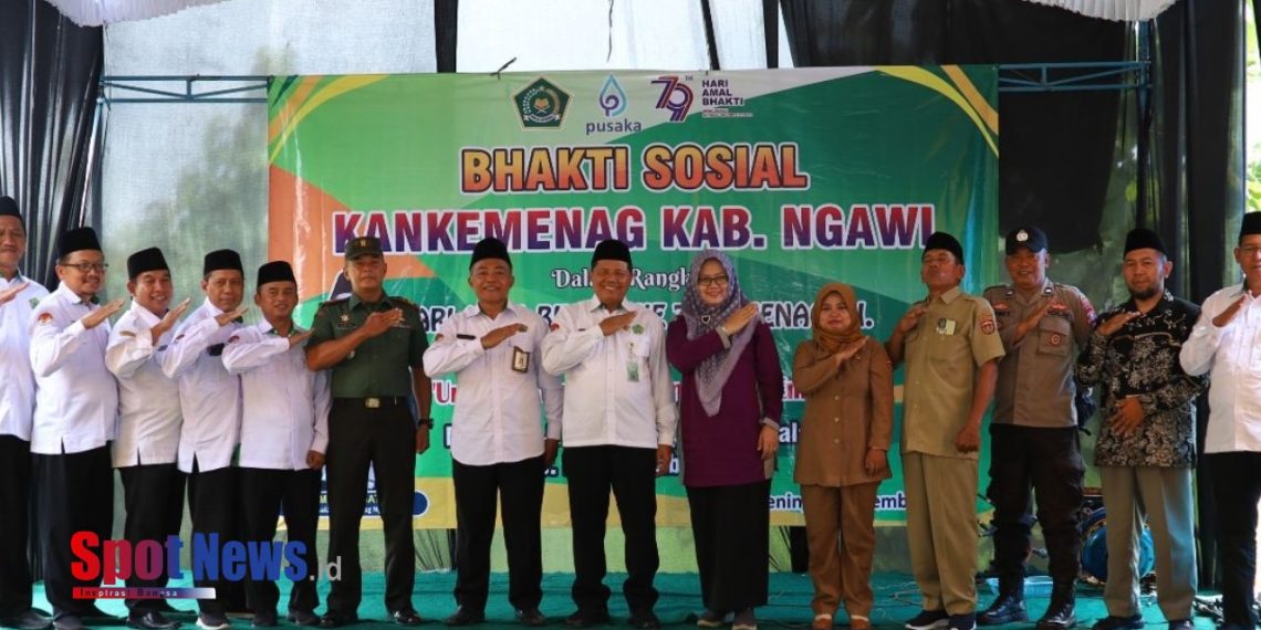 BAZNAS Ngawi Berkontribusi Aktif Memeriahkan HAB Kemenag ke-79 Kabupaten Ngawi