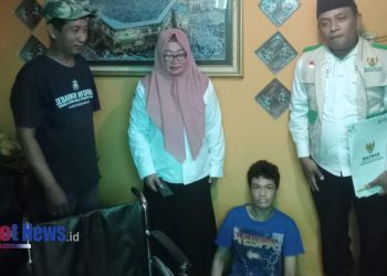 Wajah Mungil dengan Sorot Mata Penuh Perjuangan: Dua Anak Pejuang Cerebral Palsy Terima Bantuan dari Baznas Sidoarjo
