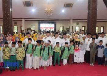 Bupati Lamongan Apresiasi Bantuan untuk 1.000 Anak Yatim dalam Semarak Ramadan 1445 H oleh Baznas Jatim