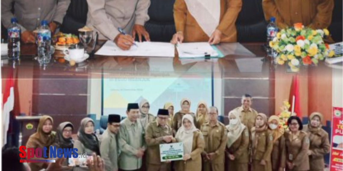 BAZNAS Serahkan Biaya Pengobatan Pasien SKTM di RSD Kabupaten Nganjuk Senilai Rp 483 Juta