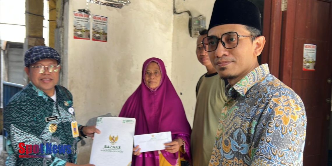 Blusukan Gus Jazuk: Salurkan Bantuan Baznas Secara Langsung ke Warga Sidoarjo