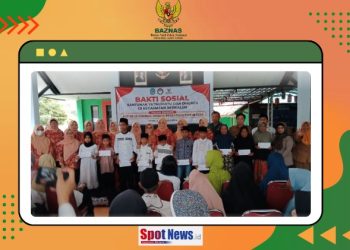BAZNAS Kab. Nganjuk Turut Berpartisipasi Dalam Penyelenggaraan Acara Bakti Sosial di HUT Ke-25 Dharma Wanita Persatuan tahun 2024.