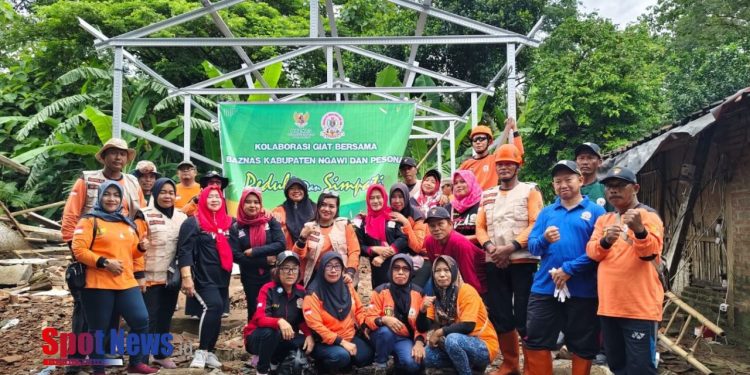 BAZNAS Kabupaten Ngawi Luncurkan Program Bedah Rumah di awal tahun 2025