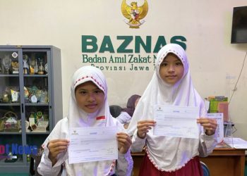Perjuangan Keluarga Mudakir: Anak-anak Dapat Lanjutkan Pendidikan Berkat Bantuan BAZNAS Jatim