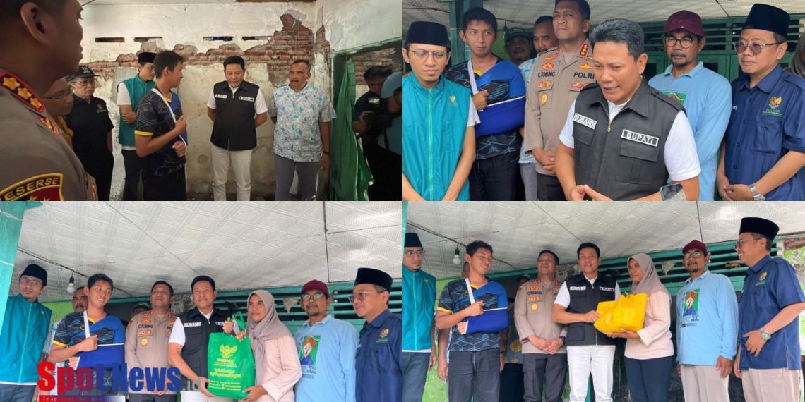 Dari Rumah Tak Layak Menuju Harapan Baru: Baznas dan Plt Bupati Sidoarjo Berikan Solusi untuk Rumah Tak Layak Huni Milik Amirudin