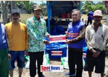 Pembudidaya Lobster Air Tawar di Jabon Sidoarjo Mendapat Bantuan Dari PT Pertamina Gas