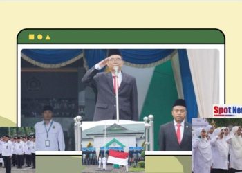 Akhmad Sruji Bahtiar KAKANWIL Jatim Pimpin Upacara Peringatan Hari Amal Bhakti ke-79 Kementerian Agama