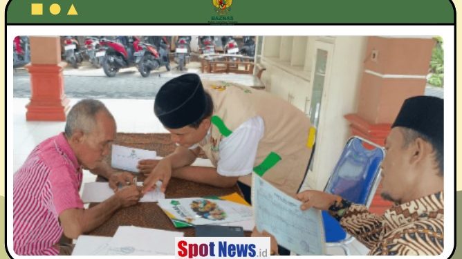 8 Kecamatan DiSidoarjo Mendapat Saluran Bantuan Dari Baznas Sidoarjo