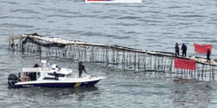 Pagar Laut Dinyatakan Tidak Ada Izin Dari KKP, Tidak Kantongi Izin  PKKPRL