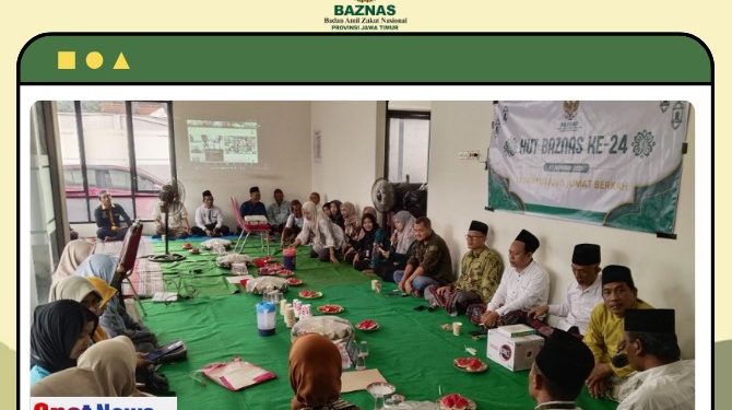 Baznas Kab. Mojokerto Tasyakuran dan Khataman Serentak Untuk HUT Ke – 24