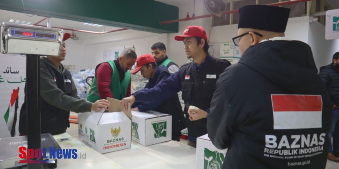 BAZNAS RI dan Muassasah Alamiyah Siapkan 52.000 Paket Makanan untuk Warga Gaza