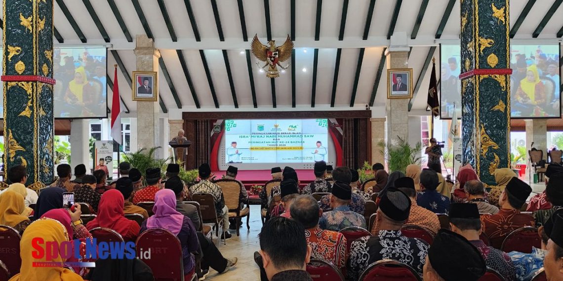 Peringatan Isra’ Mi’raj dan HUT BAZNAS Ke-24 di Kabupaten Malang