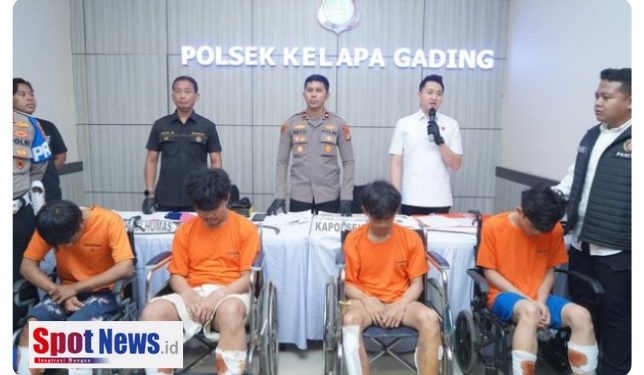 Habib Hanif Dibegal, Komplotan Pembegal Berhasih Diringkus Usai Kena Tembak Karna Melawan