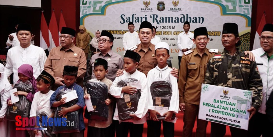 Berkah Ramadhan, BAZNAS Jatim Santuni 500 Anak Yatim di Kota Blitar