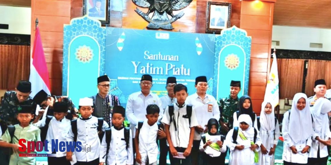 BAZNAS Jatim Gelar Santunan untuk 500 Anak Yatim di Trenggalek dalam Safari Ramadhan 1446 H