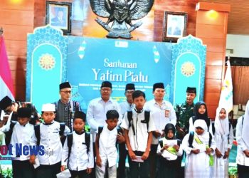 BAZNAS Jatim Gelar Santunan untuk 500 Anak Yatim di Trenggalek dalam Safari Ramadhan 1446 H