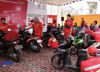 BAZNAS Jatim Gelar Servis dan Ganti Oli Gratis untuk 500 Pemotor