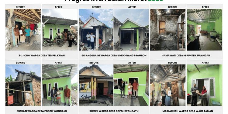 Cahaya Zakat Terangi Rumah-Rumah Harapan: 19 RTLH Rampung di Bulan Maret 2025