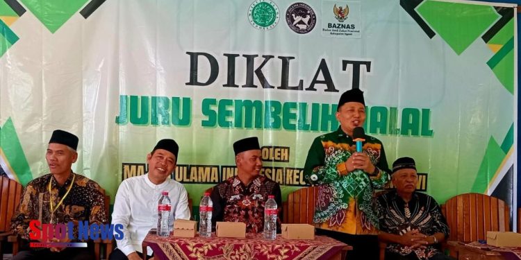 MUI Kecamatan Widodaren dan BAZNAS Ngawi Gelar Pelatihan Juru Sembelih Halal