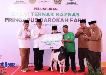 BAZNAS Luncurkan Balai Ternak di Trenggalek, Berdayakan Ekonomi Mustahik