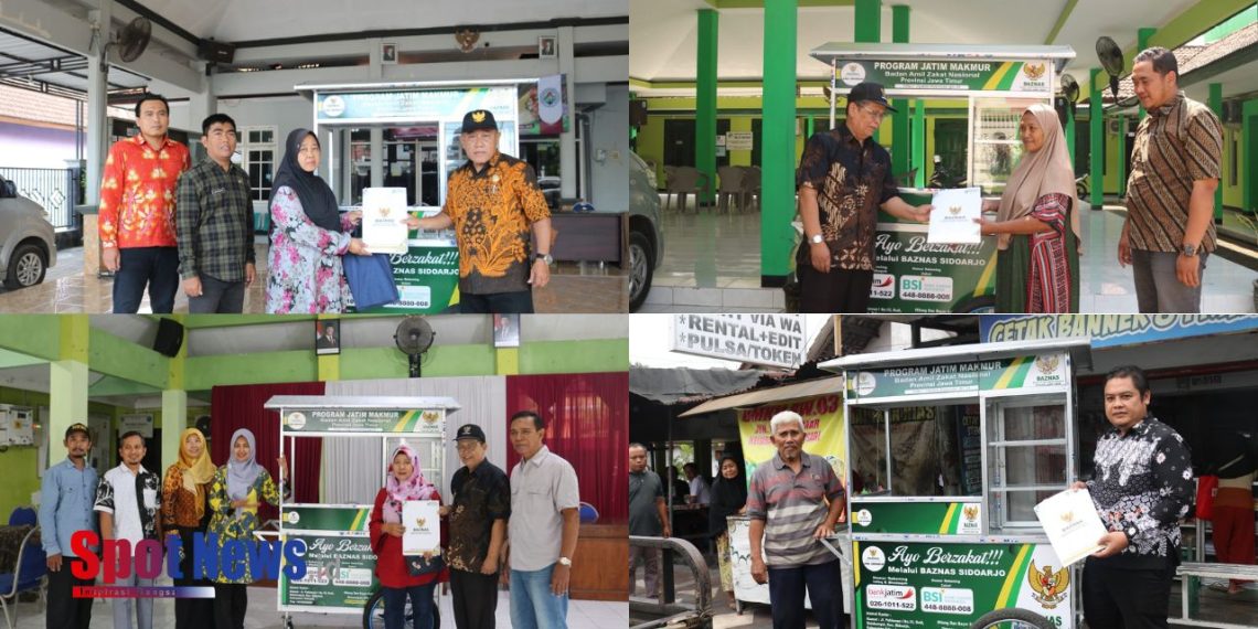 Cahaya Zakat: Membangkitkan UMKM di Sidoarjo Melalui Program Jatim Makmur