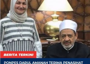 Ponpes Darul Amanah Terima Penasihat Perempuan Syekh Al-azhar Pertama