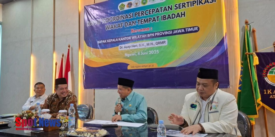 BAZNAS Ngawi Siap Salurkan Bantuan untuk Percepatan Sertifikasi Tanah Wakaf