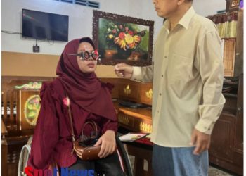 BAZNAS Kabupaten Kediri Gelar Program Bantuan Kacamata Gratis untuk Penyandang Disabilitas