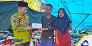 Baznas Sumenep Salurkan Bantuan Pembangunan Rumah bagi Korban Ledakan di Kalianget Barat