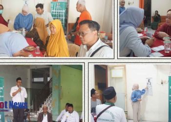 BAZNAS Mojokerto dan UPZ Baitul Mansur Gelar Pemeriksaan Mata dan Operasi Katarak Gratis untuk Lansia dan Dhuafa