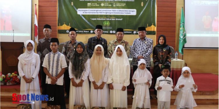 BAZNAS Bojonegoro dan Kemenag Gelar “Lebaran Yatim & Difabel” Serentak se-Indonesia