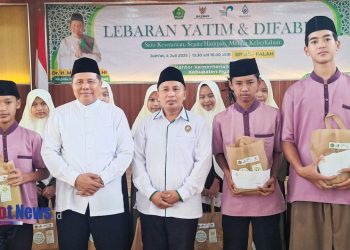 BAZNAS dan Kemenag Ngawi Gelar Santunan Lebaran Yatim dan Difabel untuk 1.267 Penerima