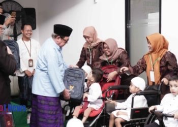 BAZNAS Jatim Berpartisipasi dalam Peaceful Muharram 2025: Lebaran Yatim dan Difabel