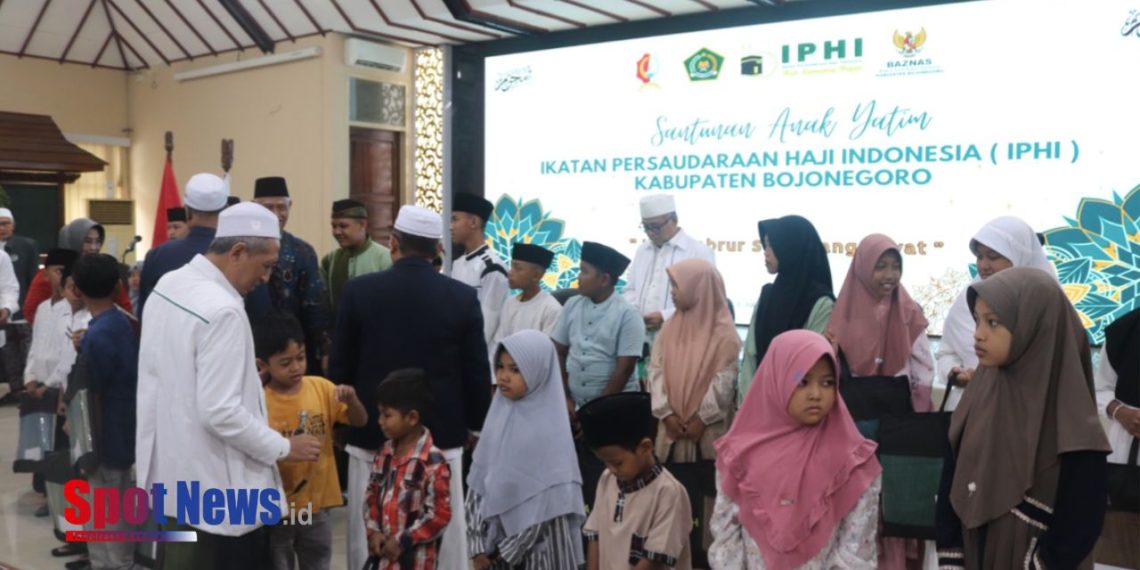 BAZNAS Bojonegoro dan IPHI Gelar Santunan Anak Yatim dalam Momen Lebaran Yatim 2025